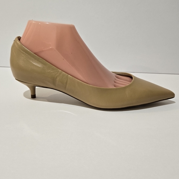 Sam Edelman Women's Franci Pointed Toe Lux Tan Kitten Shoes 8 - Picture 7 of 10